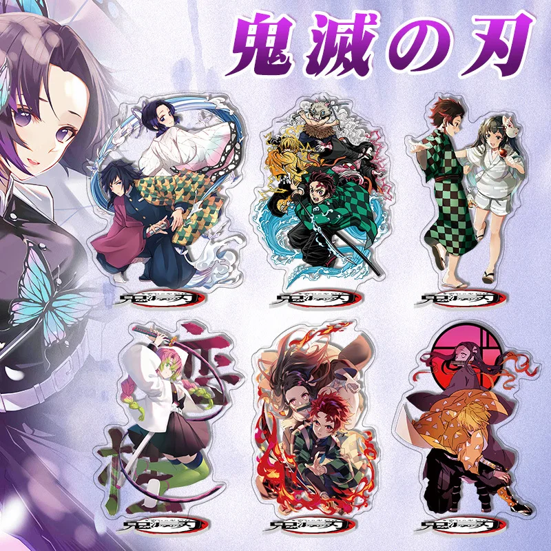 Model Kit Demon Slayer - Figuras de Acrílico do Anime Demon