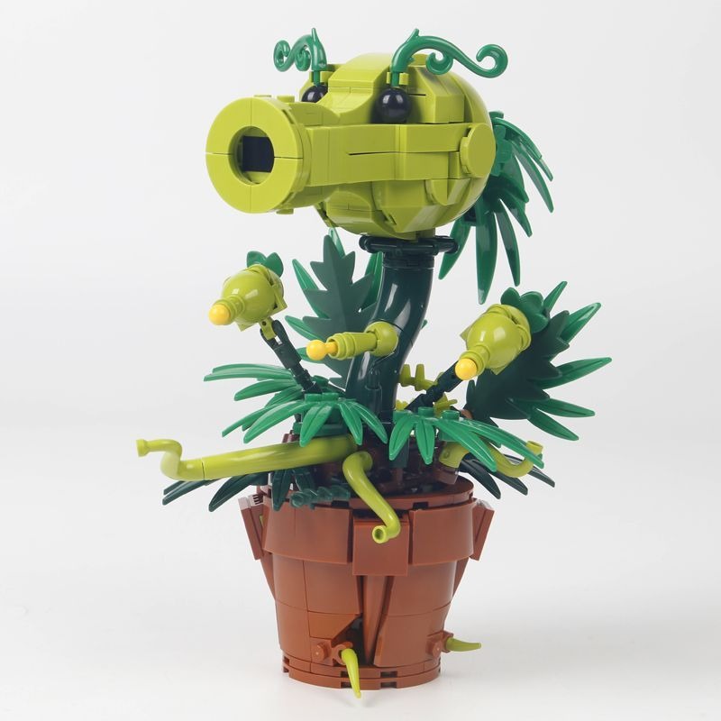 Model Kit Vs Lego - Blocos de Montar Plantas vs. Zombies:
