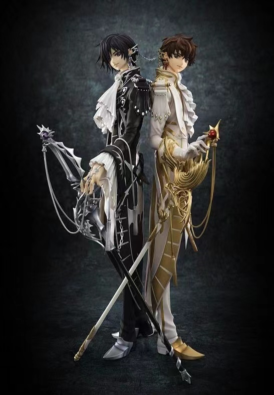 Model Kit Code Geass - MegaHouse GEM originais rebelde Lelouch Suzaku