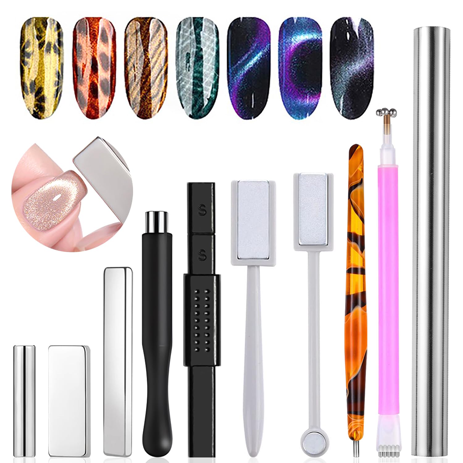 Sanding Stick Set - Conjunto de 10 Peças de Ímãs