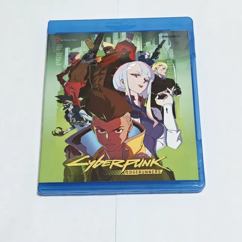 Model Kit Runner Organizer - Caixa de Disco Blu-ray BD Cyberpunk