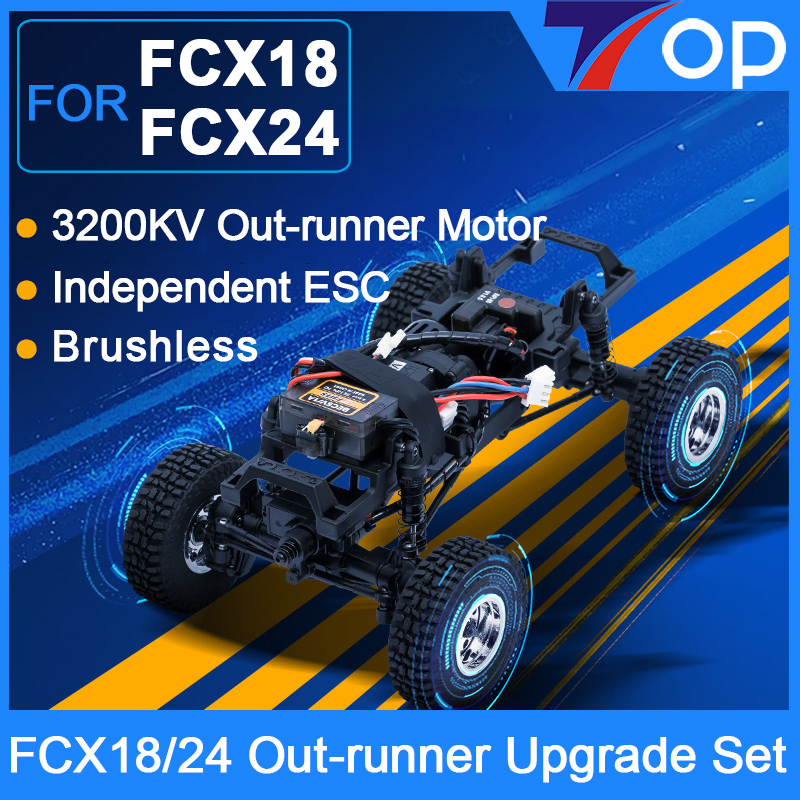 Model Kit Runner Organizer - Fms fcx18/24 atualização para motor sem