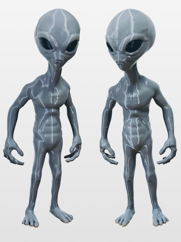 Model Kit Ufo - 2025 novo roswell ufo cinza alienígena