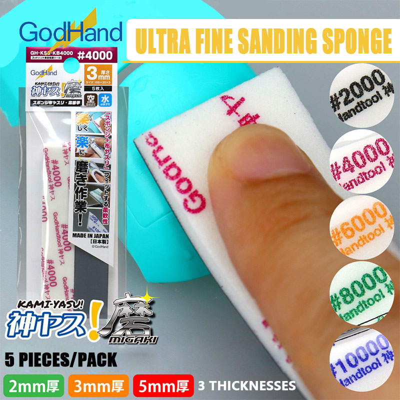 GodHand GH-KS2/GH-KS3/GH-KS5 K - Sanding Stick Set avaliação e preço