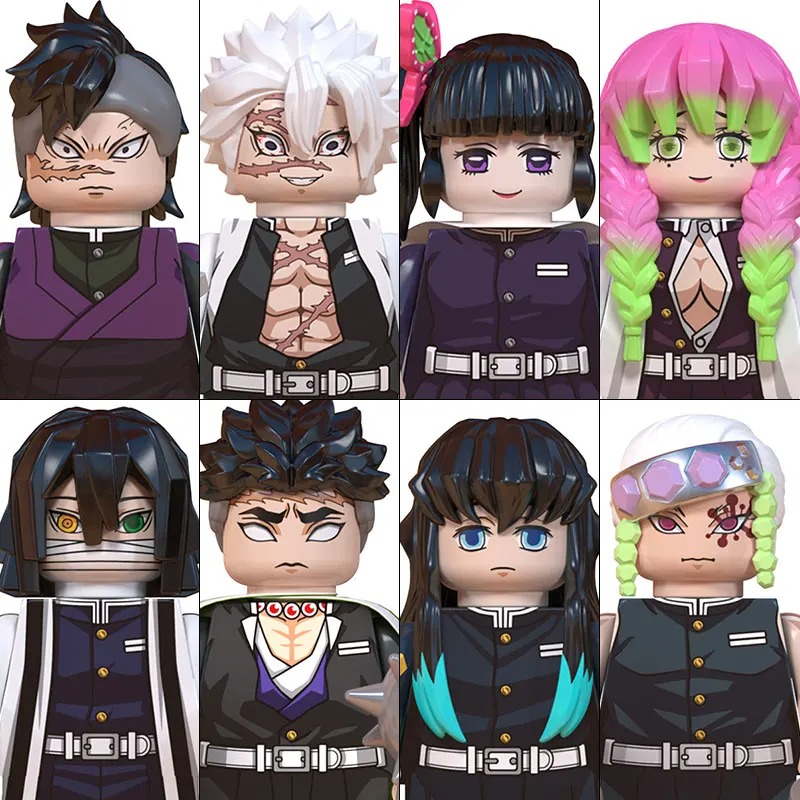 Minifiguras de Blocos de Monta - Model Kit Demon Slayer avaliação e preço