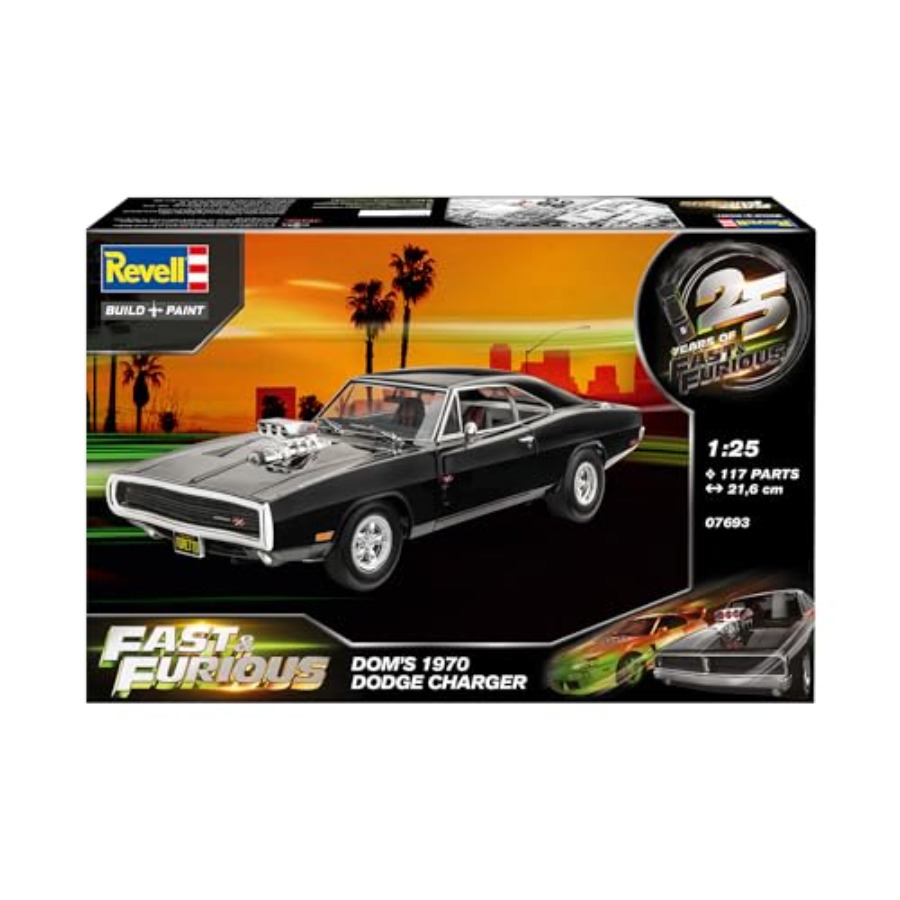 Kit de Modelo de Carro 1:25 do - Model Kit Dodge Charger avaliação e preço