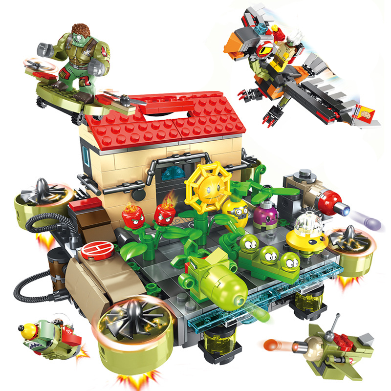 Plantas vs. Zumbis batalha do  - Model Kit Vs Lego avaliação e preço