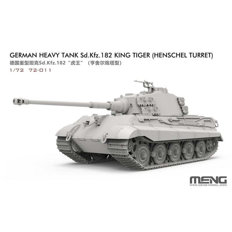 MENG 72-011 1/72 Tanque Pesado - Model Kit Tank avaliação e preço