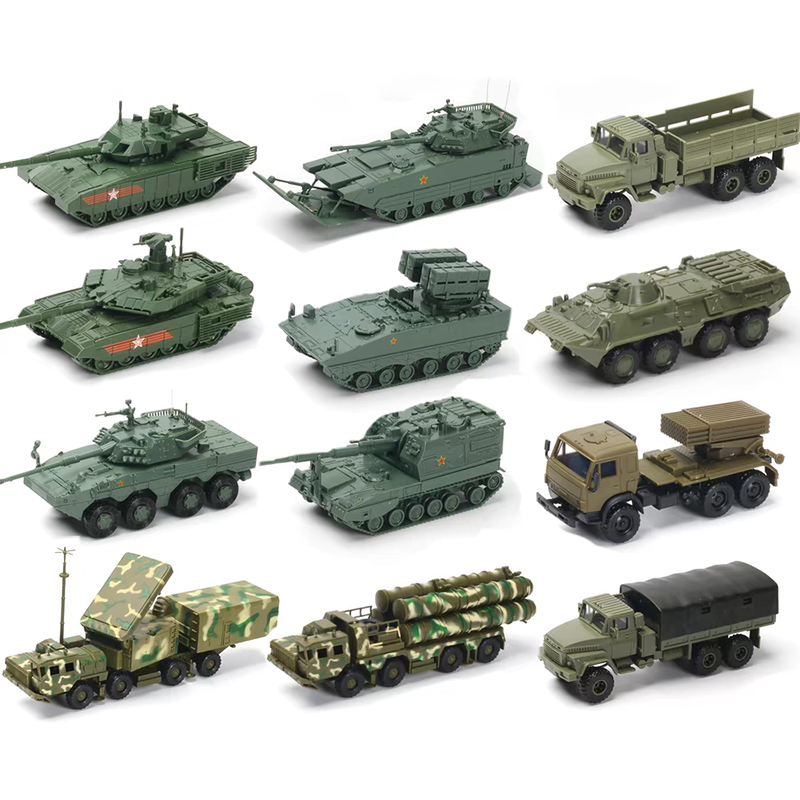 Modelo Militar 1/72 de Veículo - Model Kit Tank avaliação e preço