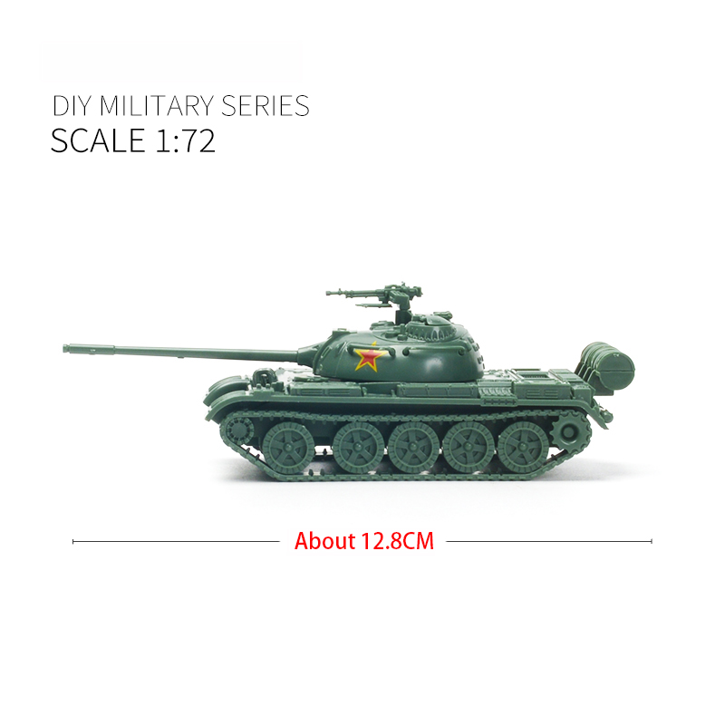 Modelo Militar 1/72 de Veículo - Model Kit Tank avaliação e preço