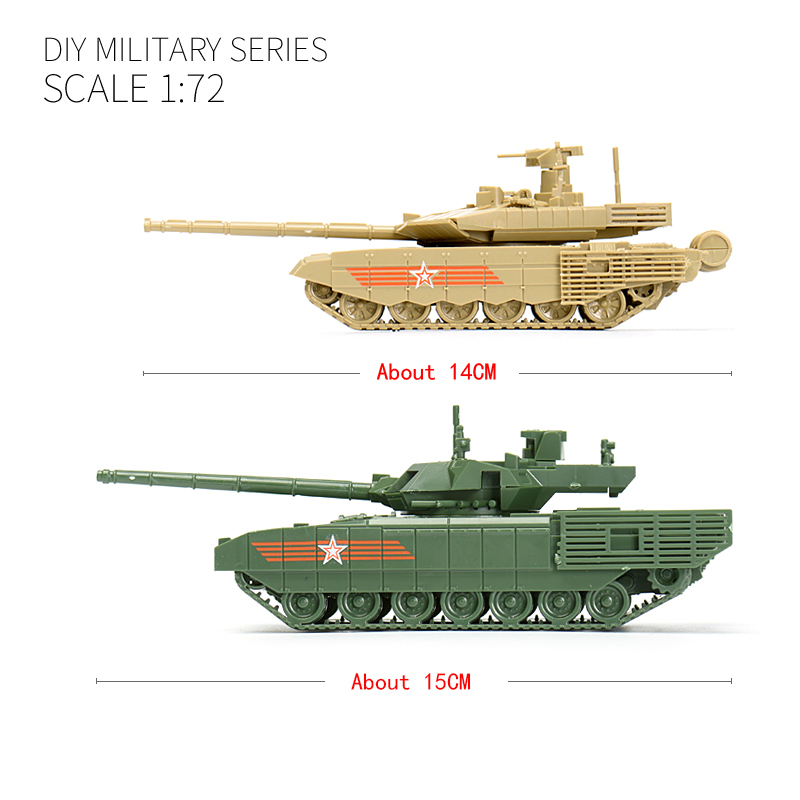 Modelo Militar 1/72 de Veículo - Model Kit Tank avaliação e preço