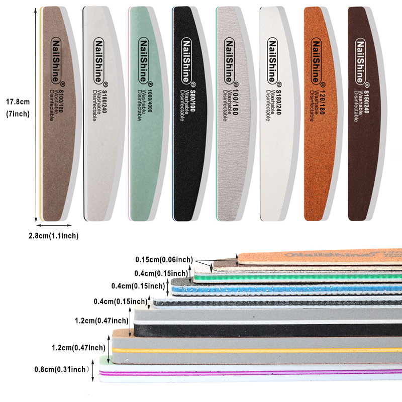 Professional Nail File Buffer  - Sanding Stick Set avaliação e preço