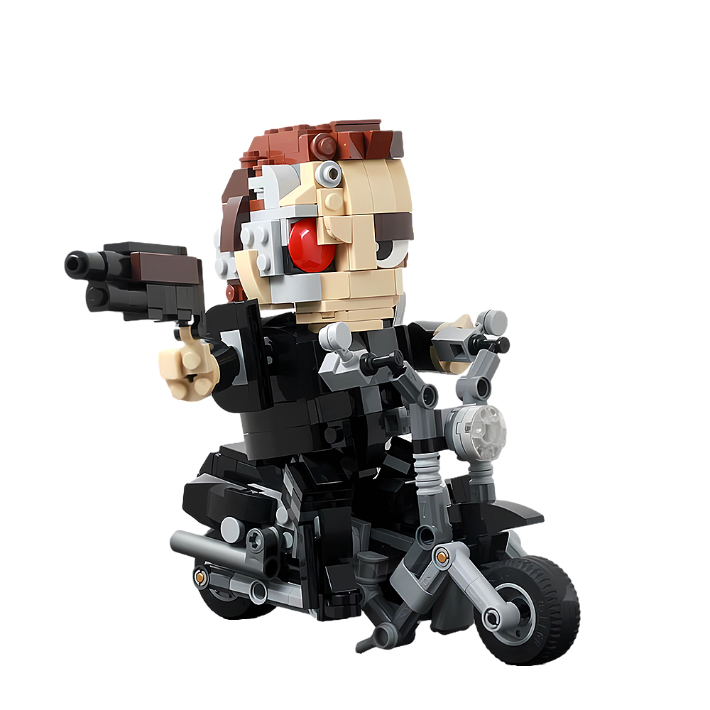 Moc mecânico terminator T-800  - Model Kit Robocop avaliação e preço