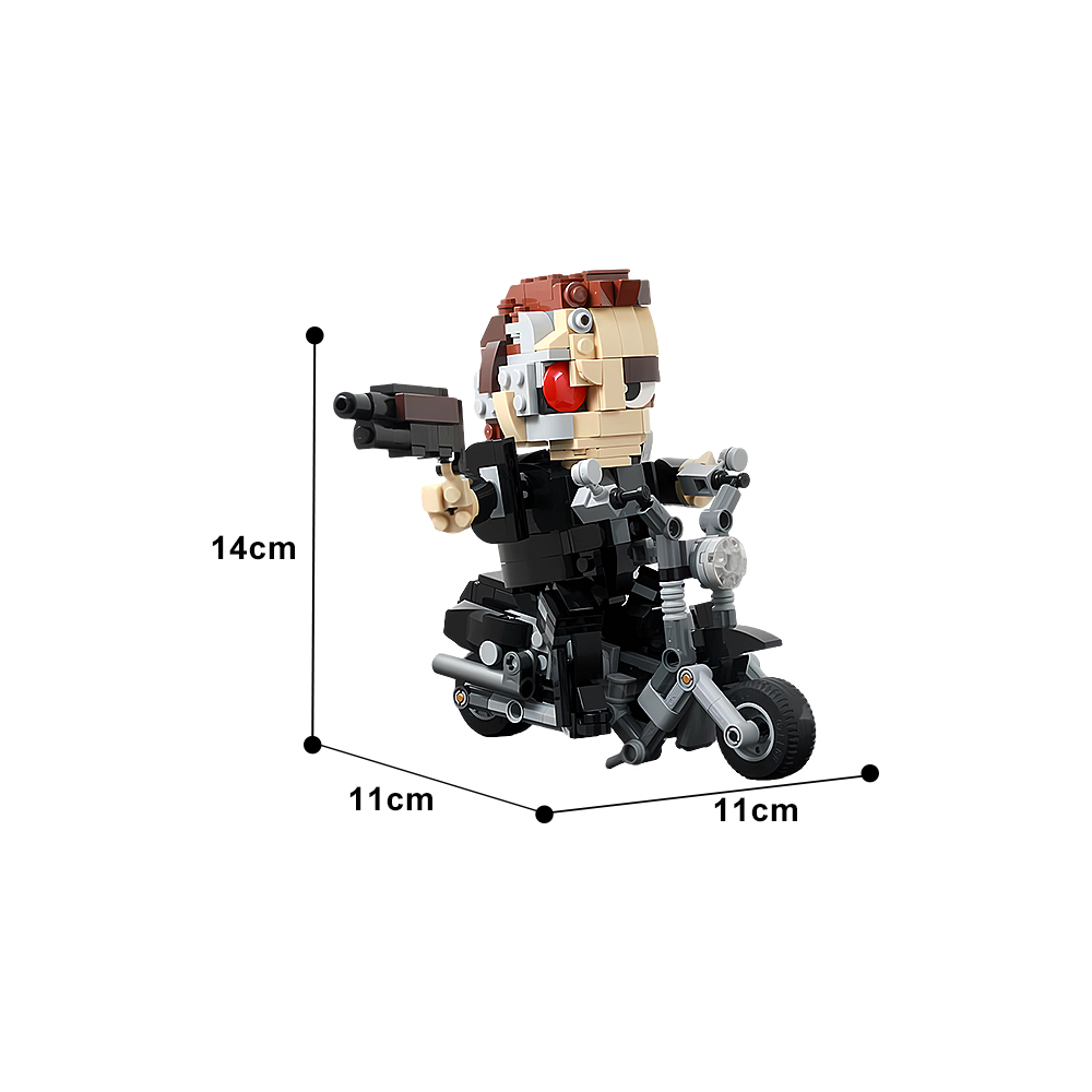 Moc mecânico terminator T-800  - Model Kit Robocop avaliação e preço