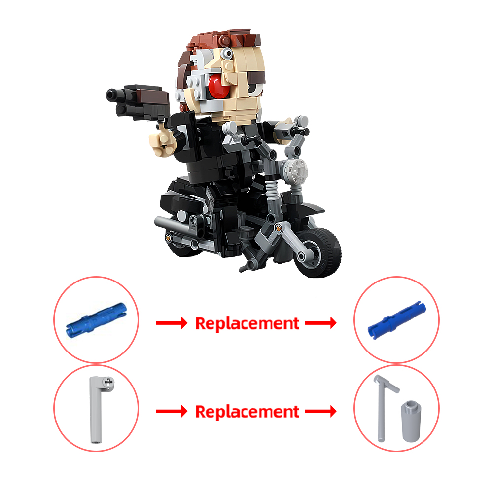 Moc mecânico terminator T-800  - Model Kit Robocop avaliação e preço