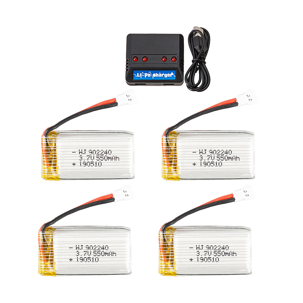 4/5 em 1 3.7v 550mah bateria d - Model Kit Ufo avaliação e preço