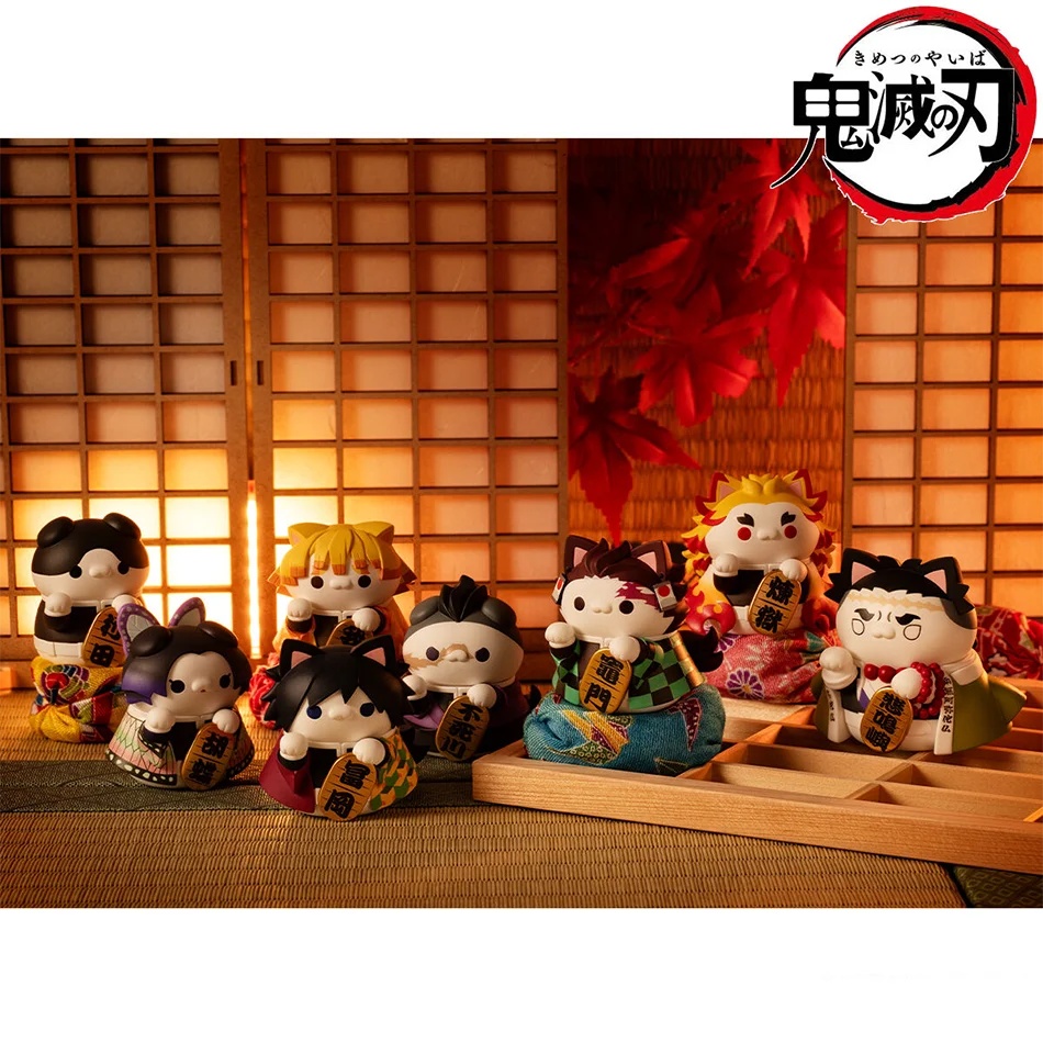 Novo Conjunto de 8 Figuras de  - Model Kit Demon Slayer avaliação e preço