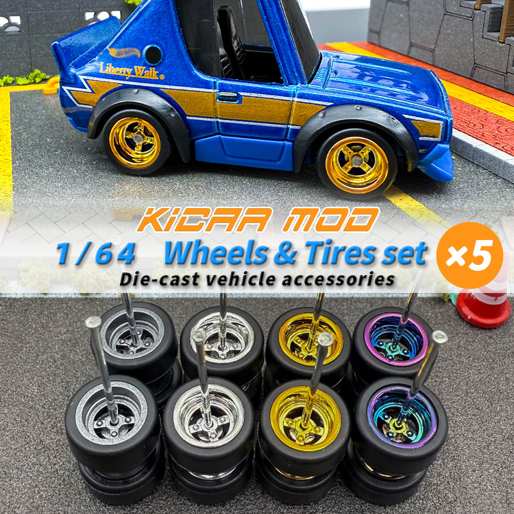 Rodas Destacáveis de Borracha  - Model Kit Cars avaliação e preço