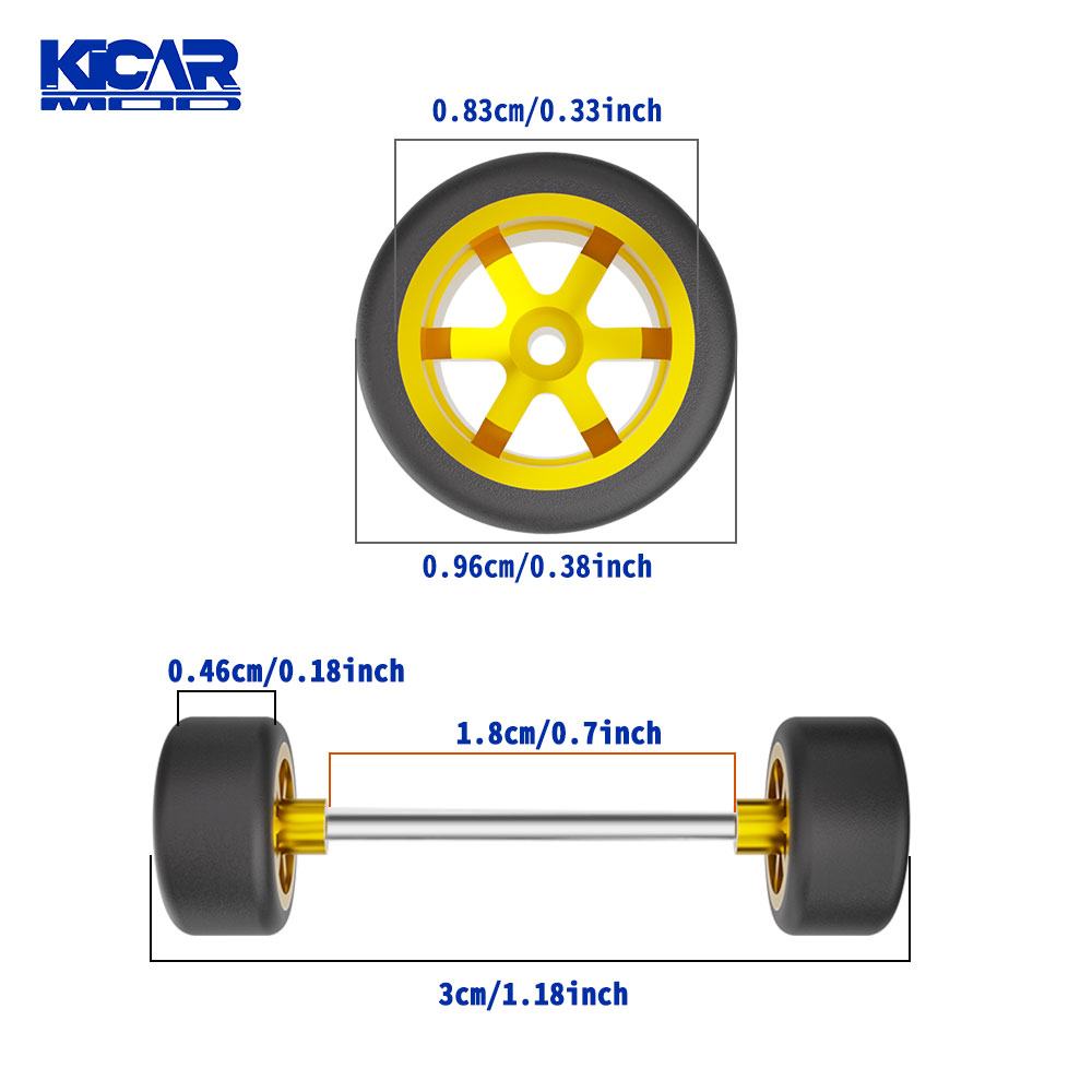 Rodas Destacáveis de Borracha  - Model Kit Cars avaliação e preço