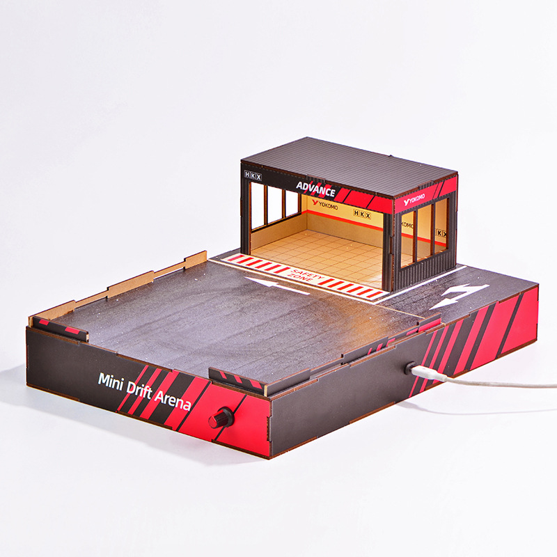 Diorama de Pista de Drift DIY  - Model Kit Cars avaliação e preço
