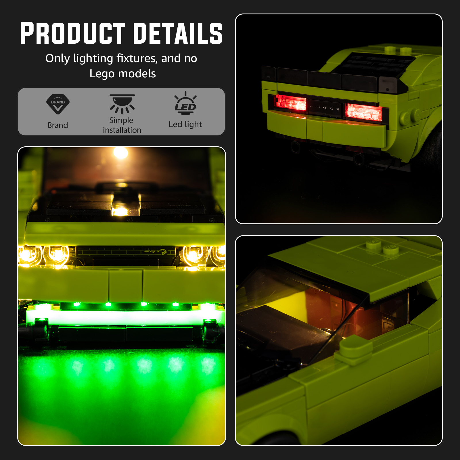 Conjunto de Luzes LED Adequado - Model Kit Fantasy avaliação e preço