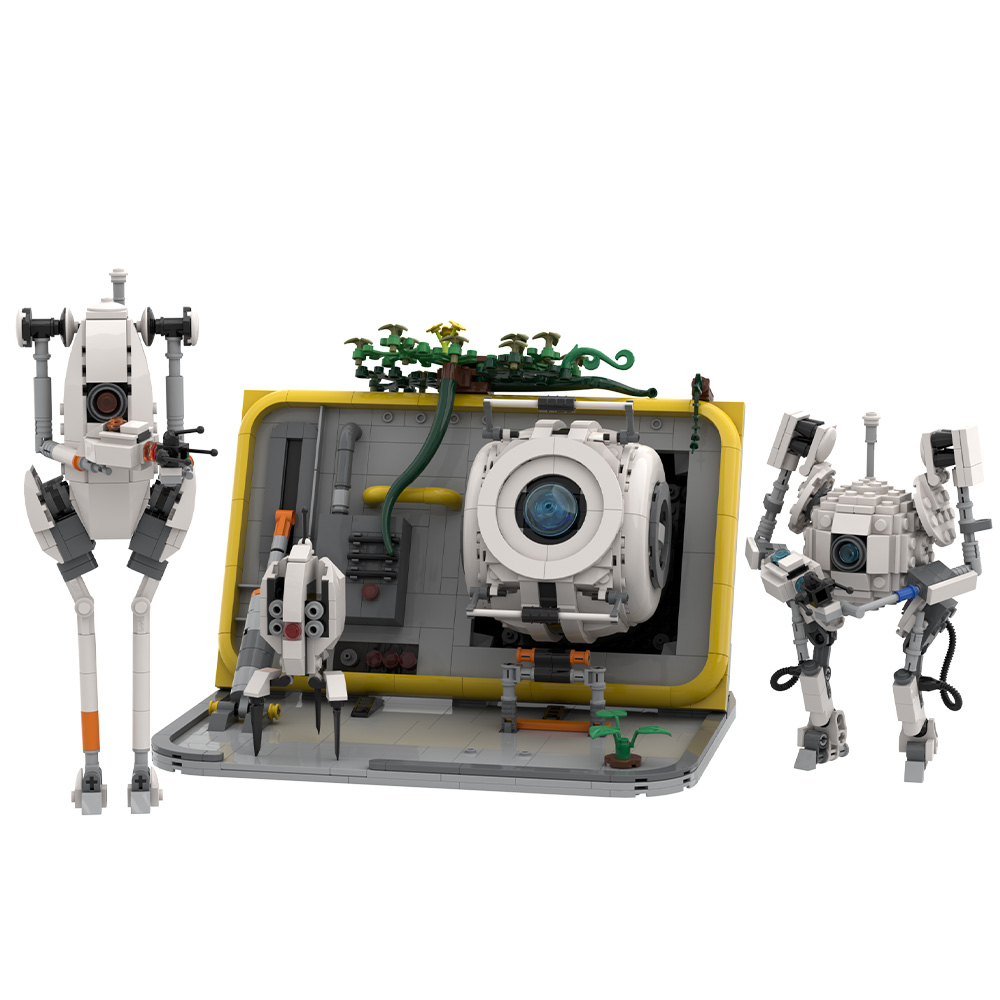 Moc portal 2 lalamos robô bloc - Model Kit Robocop avaliação e preço
