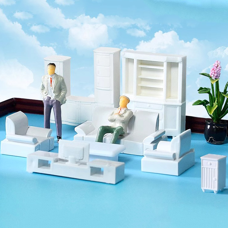 Conjunto de Móveis em Miniatur - Model Kit Fantasy avaliação e preço
