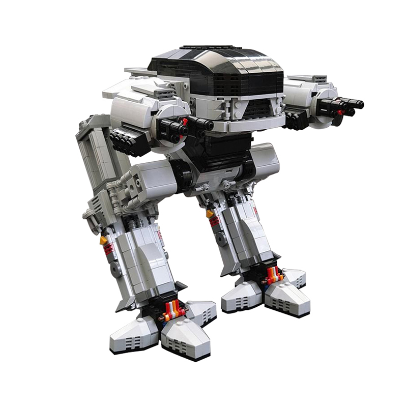 Gobricks ucs escala ED-209 rob - Model Kit Robocop avaliação e preço