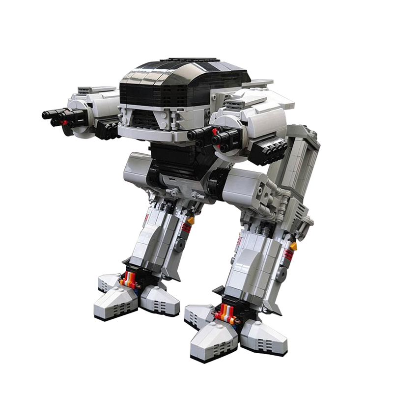 Gobricks ucs escala ED-209 rob - Model Kit Robocop avaliação e preço