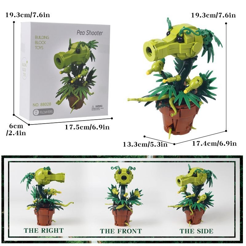 Blocos de Montar Plantas vs. Z - Model Kit Vs Lego avaliação e preço