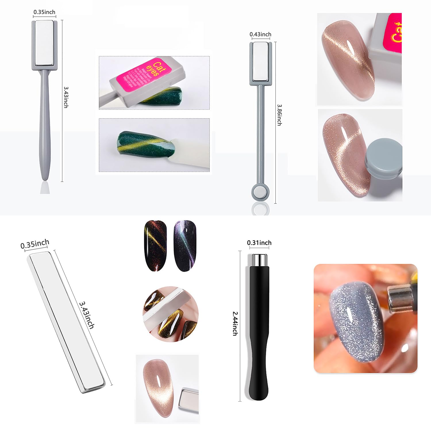 Conjunto de 10 Peças de Ímãs O - Sanding Stick Set avaliação e preço