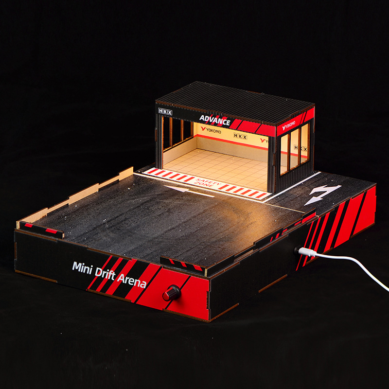 Diorama de Pista de Drift DIY  - Model Kit Cars avaliação e preço