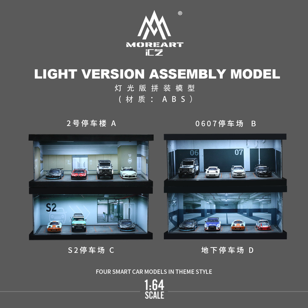 Kit de Modelo de Garagem com L - Model Kit Cars avaliação e preço