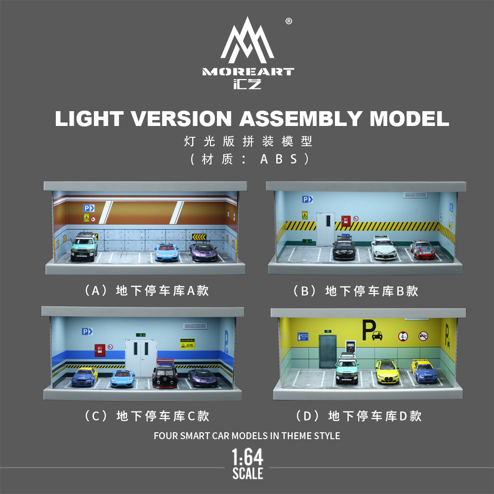 Kit de Modelo de Garagem com L - Model Kit Cars avaliação e preço