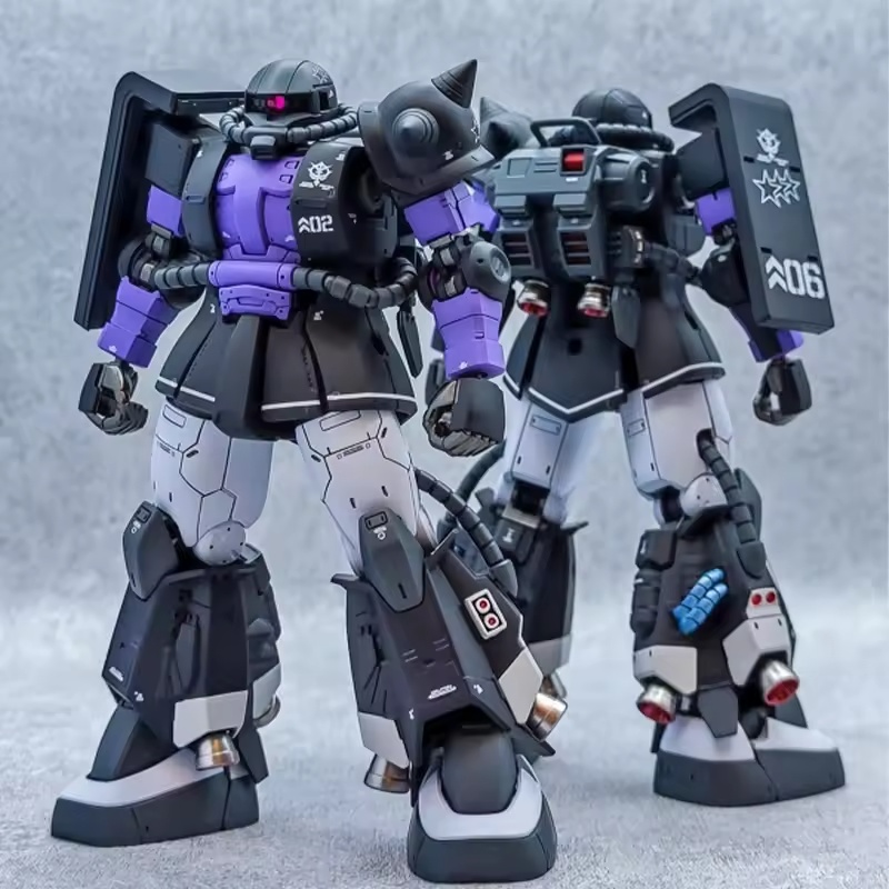 Preto sanrensei zaku hg 1/144  - Model Kit Nipper avaliação e preço