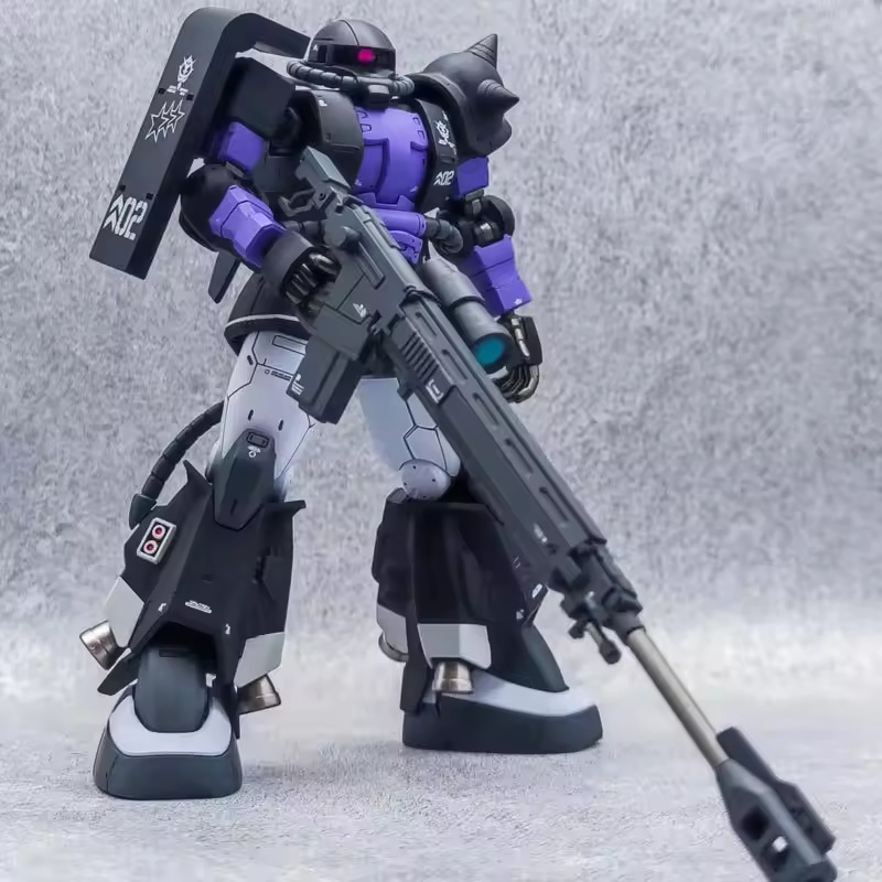 Preto sanrensei zaku hg 1/144  - Model Kit Nipper avaliação e preço